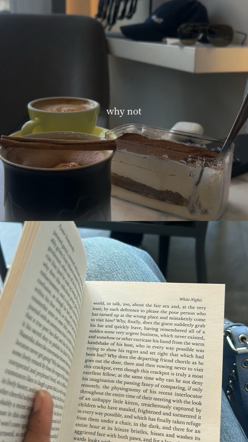 Held by the page, photograph.