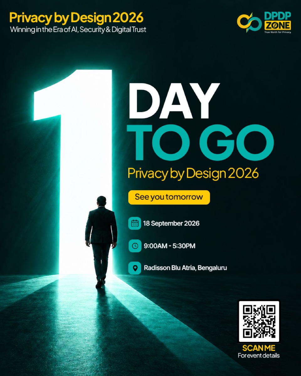 Countdown poster, '1 day to go.'