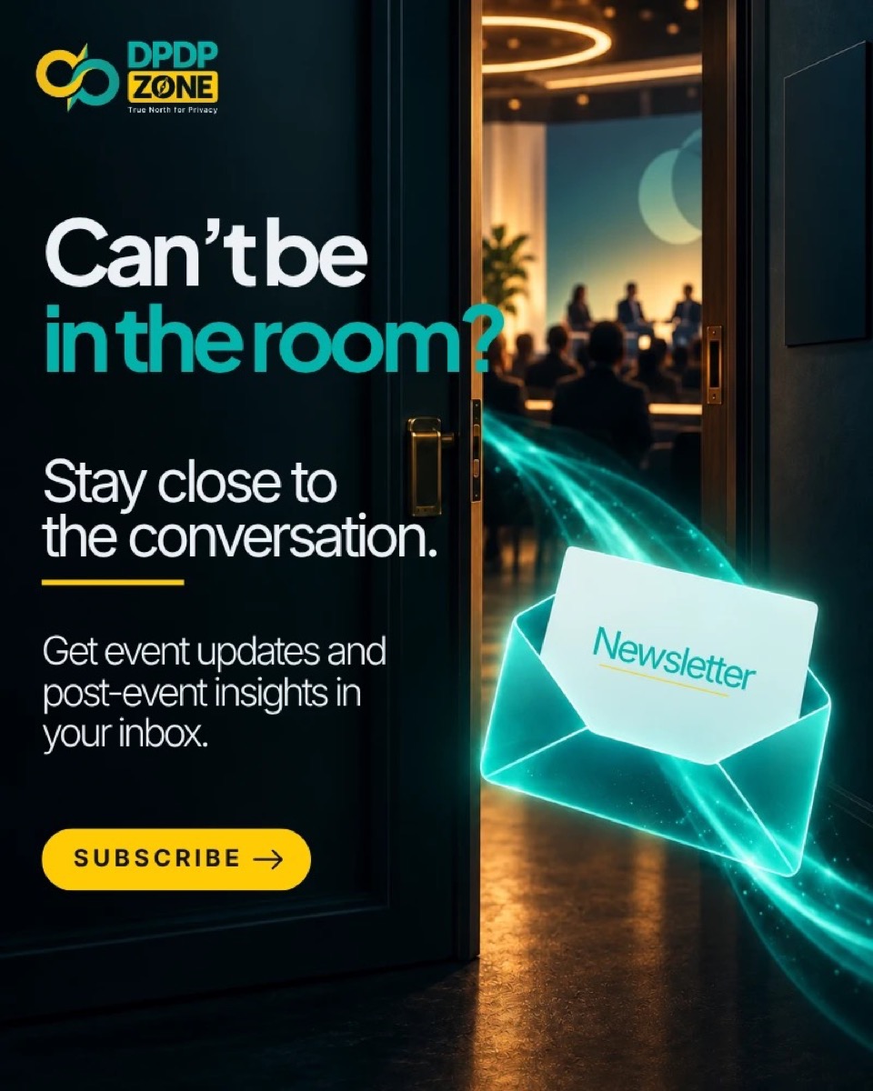 Newsletter drive creative, 'Can't be in the room?'