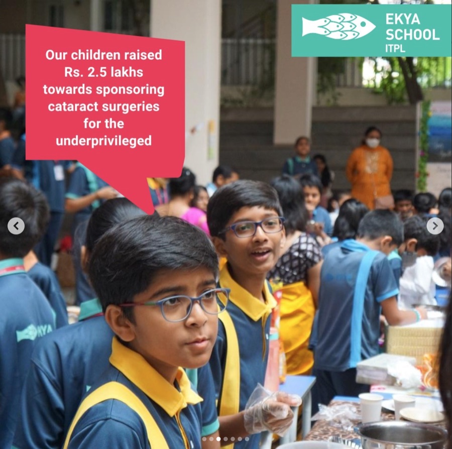 Instagram post, children raised 2.5 lakh rupees for cataract surgeries