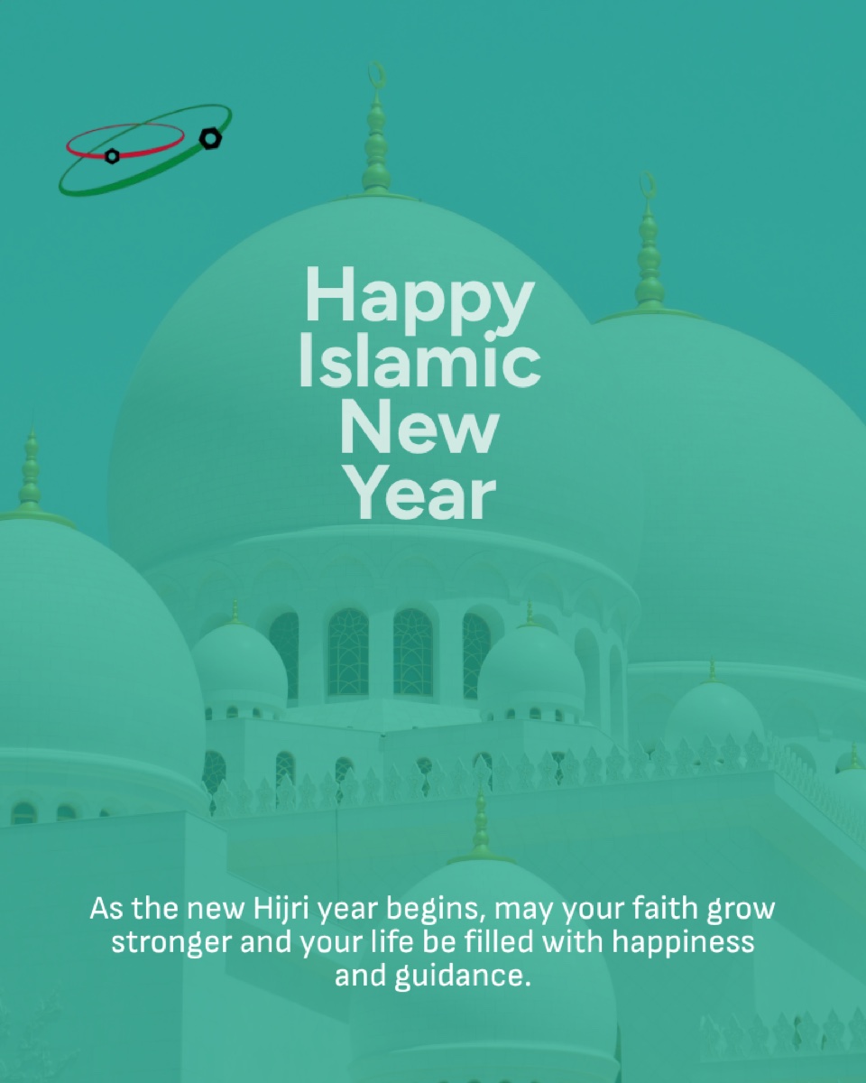 Redesigned festive wishes post, a clean, minimal greeting with a single focus, clear hierarchy, and generous space.