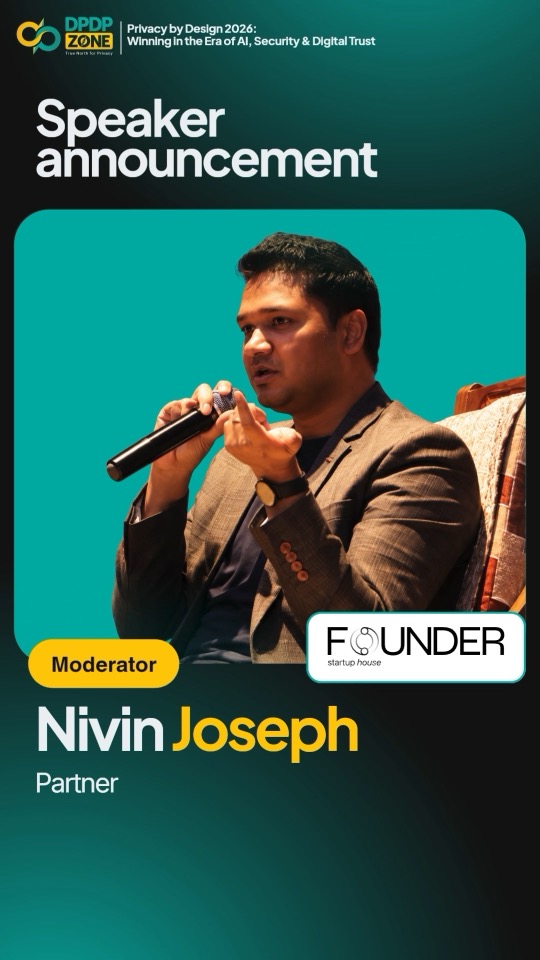 Speaker announcement film, Nivin Joseph
