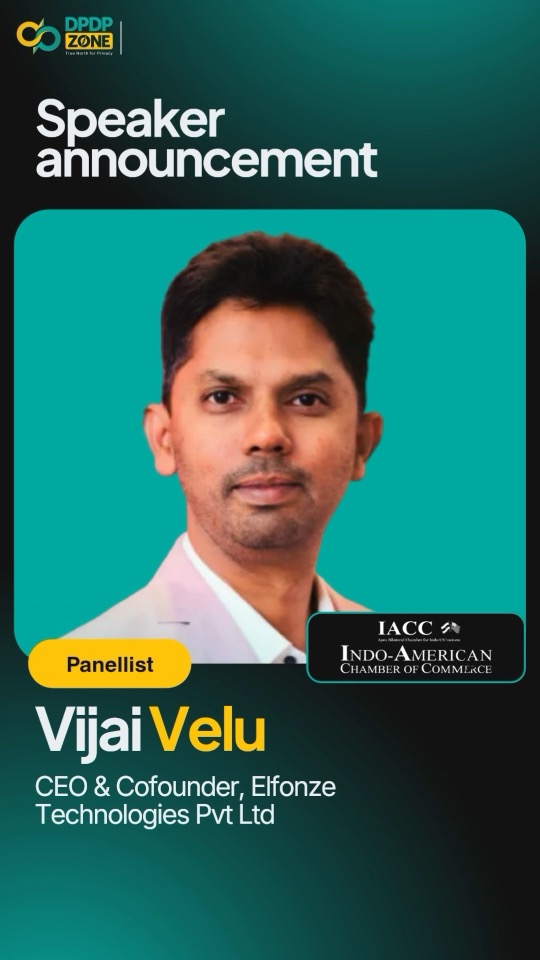 Speaker announcement film, Vijai Velu