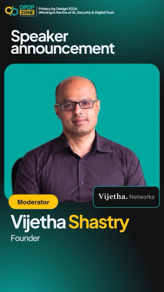 Speaker announcement film, Vijetha Shastry